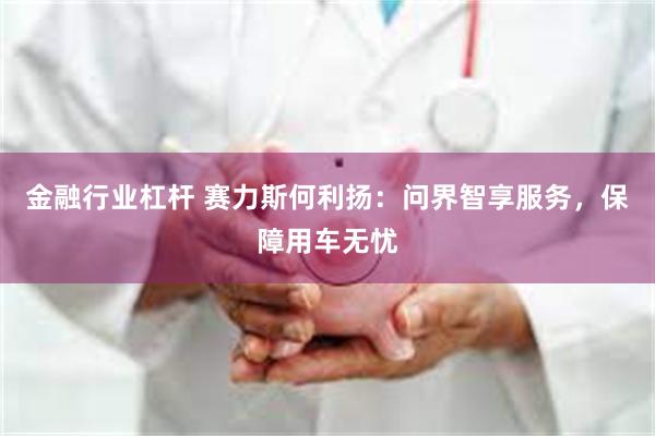 金融行业杠杆 赛力斯何利扬：问界智享服务，保障用车无忧